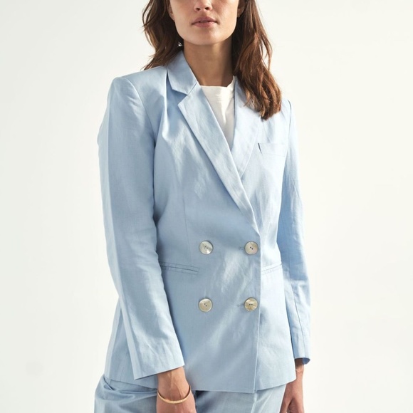 Rachel Antonoff Suit Set in Periwinkle - Picture 4 of 11